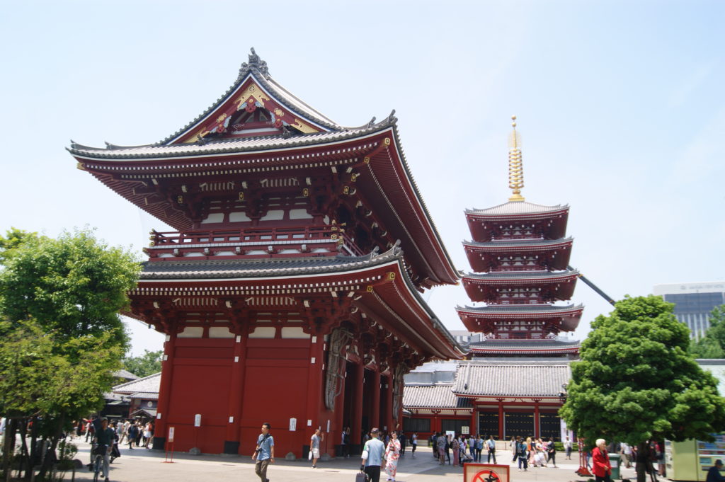 Senso-ji templet tokyo