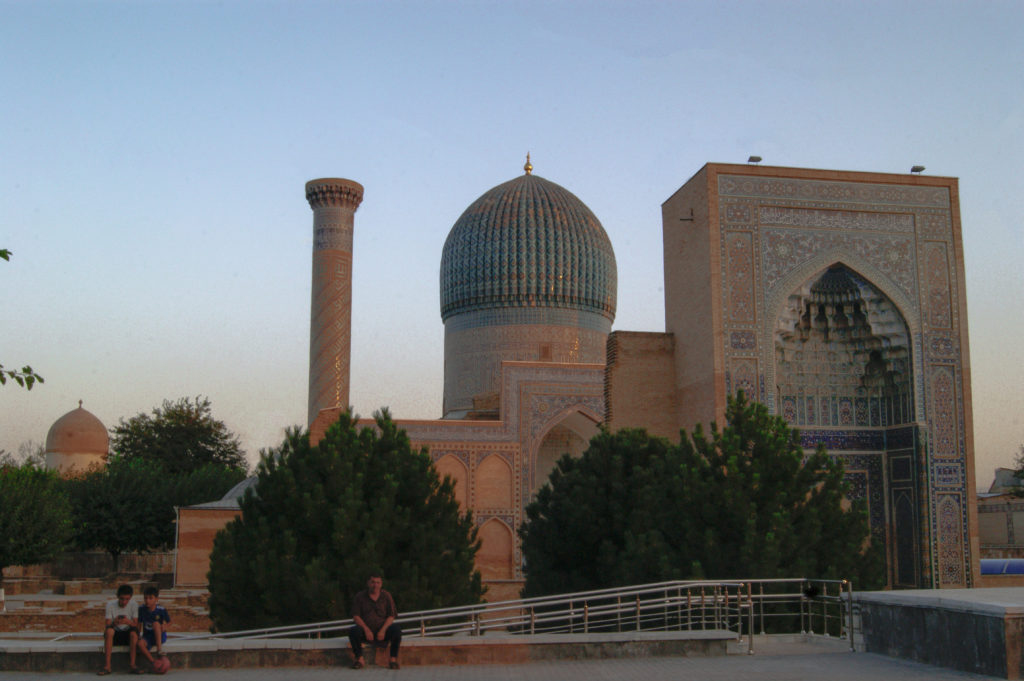 Gur E Amir Mausoleum oplevelser i samarkand